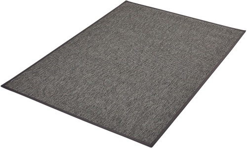 DEKOWE, Dekowe Teppichboden »Naturino Prestige Spezial«, rechteckig, Flachgewebe, Uni Farben, Sisal Optik, In- und Outdoor geeignet, 
