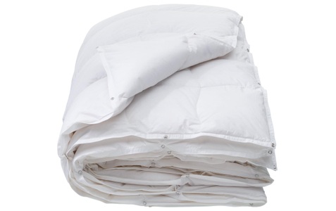 Interio bettwaren, Interio Bettwaren - Duvet Classic 4 Seasons 160 x 210 cm, Interio Bettwaren 4-Jahreszeitenbett »Interio Bettwaren Classic 4 Seasons 160 x 210 cm«, 4-Jahreszeiten, Füllung 90% grossflockige Gänsedaunen, 10% Federchen, Bezug Cambric, 100% Baumwolle, (1 St.)