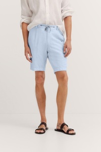 bugatti Bermudas, aus Leinen-Baumwollmix