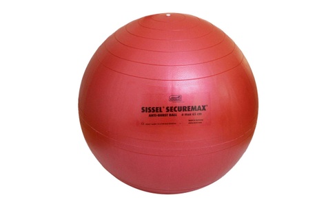 Sissel, Sissel® Securemax Ball rot 65 cm, Sissel Securemax Gymnastikball, 65cm, rot (1 Stk)