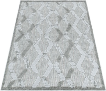 Ayyildiz Teppiche, Ayyildiz Teppiche Teppich, rechteckig, 8 mm Höhe, Flachflor mit Hoch-Tief-Struktur, In-und Outdoor geeignet, Ayyildiz Teppiche Teppich »BAHAMA 5158,AYYILDIZ TEPPICHE,BAHA«, rechteckig, 8 mm Höhe, Flachflor mit Hoch-Tief-Struktur, In-und Outdoor geeignet