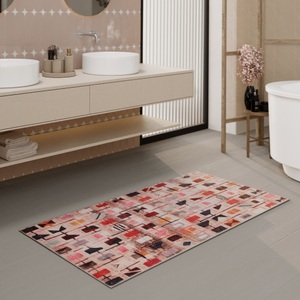 Wecon home Badematte »Nelson«, fussbodenheizungsgeeignet, orientalisch, waschbar, rutschfest, schnell trocknend, Badteppich