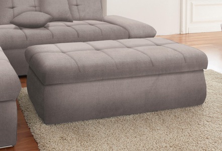 DOMO collection, DOMO collection Hocker, DOMO collection Hocker »NMoric«, mit Stauraumfach, auch in Cord