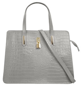 CLUTY, Cluty Henkeltasche, (1 tlg.), echt Leder, Made in Italy, 