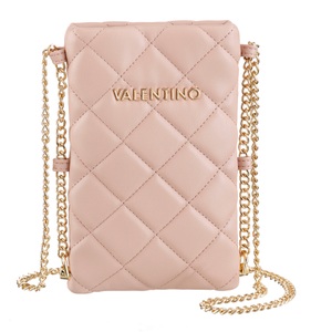 VALENTINO BAGS, VALENTINO BAGS Handytasche, mit modischer Steppung und Umhängekette, 