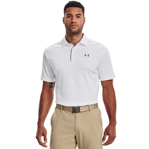 UNDER ARMOUR, Under Armour Poloshirt "TECH POLO" gerader Rumpfabschluss, normale Schnittform, für Sportmode