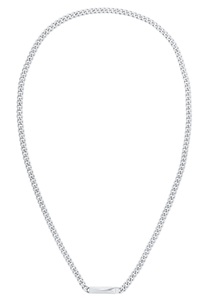 Calvin Klein, Calvin Klein Kette mit Anhänger »Iconic ID, 35000055«, Calvin Klein Kette mit Anhänger »Schmuck Edelstahl Halsschmuck Halskette Panzerkette ICONIC ID«