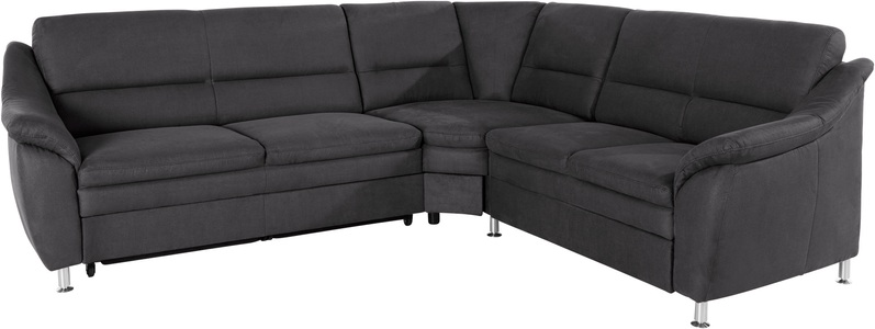 Places of Style Ecksofa »Cardoso«, mit Trapezecke für mehr Sitzkomfort, wahlweise auch mit Bettfunktion und Schublade und Relaxfunktion
