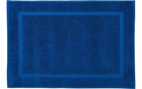 Diaqua, Diaqua - Badteppich Fresco 50 x 70 cm, Dunkelblau, Diaqua - Frottiervorleger Fresco dunkel, 100% Baumwolle, 70x50cm, Dunkelblau