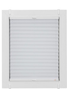 SUNLINES, sunlines Plissee »One Size Style Crepe«, blickdicht, ohne Bohren, verspannt, Höhe 130cm, sunlines Plissee »One Size Style Crepe«, blickdicht, ohne Bohren, verspannt, Zubehörfarbe weiss, zum Klemmen