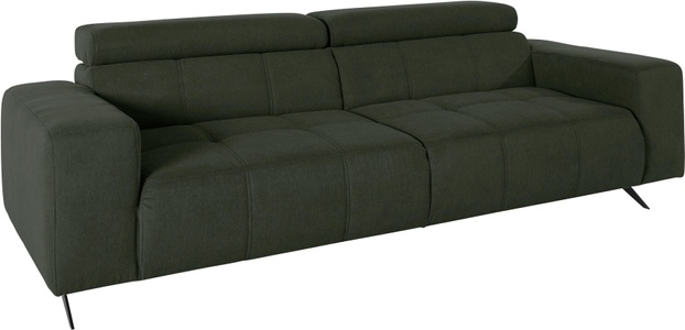 DOMO collection, DOMO collection 2-Sitzer, DOMO collection 2-Sitzer »Trento, mit Kufenfuss oder Einzelfuss«, wahlweise mit Kopfteilverstellung und in zwei Grössen erhältlich