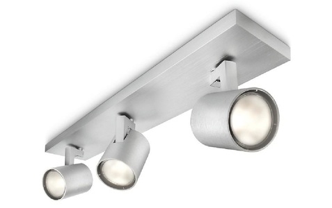 Philips, Philips Deckenspot »Philips Spot Runner«, Philips Deckenspot »Philips Spot Runner«, 3 flammig, Leuchtmittel GU10 Leuchtmittel wechselbar