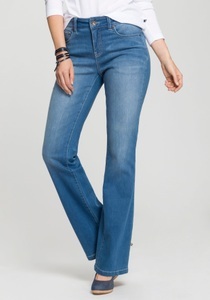 H.I.S, H.I.S Bootcut-Jeans »High-Waist«, Nachhaltige, wassersparende Produktion durch OZON WASH, 