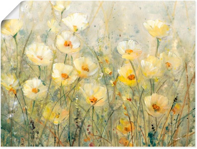 Artland, Artland Wandbild »Sommer in voller Blüte I«, Artland Wandbild »Sommer in voller Blüte I«, Blumenwiese, (1 St.), als Alubild, Outdoorbild, Leinwandbild, Poster, Wandaufkleber