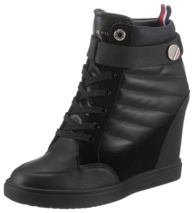 Tommy Hilfiger, Tommy Hilfiger Keilsneaker »WEDGE SNEAKER BOOT«, mit innenliegendem Keilabsatz, 