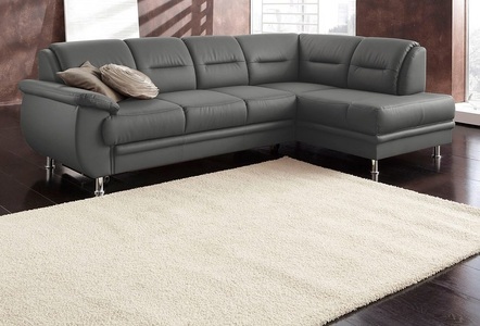 SIT&MORE, sit&more Ecksofa, sit&more Ecksofa »Mailand L-Form, B: 250 cm« optional Bettfunktion