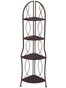undefined, Eckregal in braun von heine home, heine home Eckregal