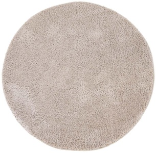 Carpet City, Hochflor-Teppich, »Softshine 2236«, Carpet City, rund, Höhe 30 mm, maschinell gewebt, Carpet City Teppich »Softshine 2236«, rund, 14 mm Höhe, besonders weich, Uni Farben, ideal für Wohnzimmer & Schlafzimmer