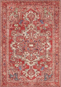 NOURISTAN, Teppich, »Leta«, NOURISTAN, rechteckig, Höhe 5 mm, maschinell gewebt, NORTHRUGS Teppich »Leta«, rechteckig, 5 mm Höhe, Orientalisch, Läufer, Kurzflor, Wohnzimmer, Schlafzimmer, Esszimmer