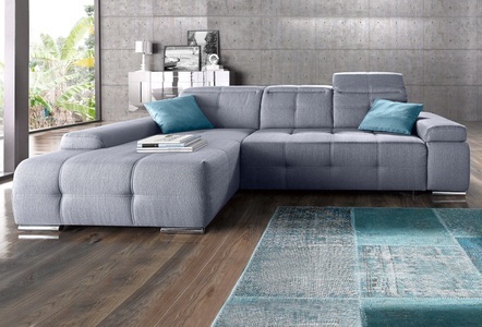 SIT&MORE, sit&more Ecksofa, sit&more Ecksofa »Mistral L-Form«, wahlweise mit Bettfunktion