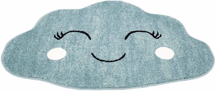 Carpet City, Carpet City Kinderteppich »Bubble Kids 1324-X«, wolkenförmig, 12 mm Höhe, Wolken Motiv, Kinderzimmer, Carpet City Kinderteppich »Bubble Kids 1324-X«, wolkenförmig, 11 mm Höhe, Wolken-Teppich, Weicher Flor, Pflegeleicht, Kinderzimmer
