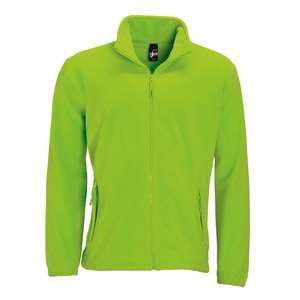 SOL's, SOLS Fleecejacke »Herren Outdoor Fleece Jacke North«, SOLS - Outdoor Fleece Jacke North, für Herren, Limone, Größe XS