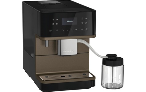 MIELE, MIELE CM 6360 MilkPerfection - Kaffeevollautomat (Obsidianschwarz/BronzePearlFinish), Miele CM 6360 Kaffeemaschine Vollautomat Bronze Pearlfinish