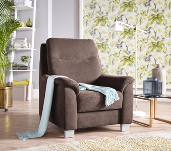 SIT&MORE, sit&more Sessel, sit&more Sessel »Boccaccio«, inklusive Federkern und Kopfteilverstellung