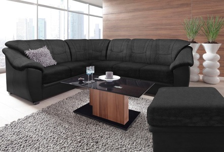 SIT&MORE, sit&more Ecksofa, sit&more Ecksofa »Savona L-Form, B: 262 cm« optional Bettfunktion, Federkern