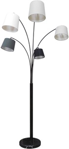 mutoni casual, Stehlampe 5-flammig, Stehlampe 5-flammig