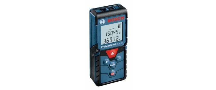 Bosch Professional, Bosch Professional GLM 40 Laser-Entfernungsmesser Messbereich (max.) 40 m, Bosch GLM 40 Professional Laser-Entfernungsmesser