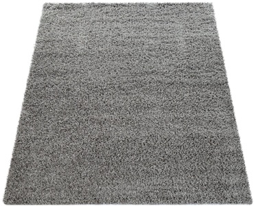 PACO HOME, Teppich, »Twister 500«, Paco Home, rechteckig, Höhe 45 mm, Paco Home Teppich »Twister 500«, rechteckig, 44 mm Höhe, Uni Hochflor Shaggy mit hoher Fadendichte