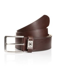 Tom Tailor, TOM TAILOR Ledergürtel »TTCOREY«, 4 cm breiter Herrengürtel, ideal zu Jeans und Chino, bis Gr. 120