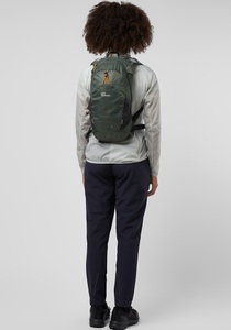 Jack Wolfskin, Jack Wolfskin Fahrradrucksack Moab Jam 10 one size grau gecko green, Jack Wolfskin Fahrradrucksack Moab Jam 10 one size gecko green gecko green