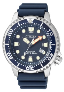 Citizen, Citizen Taucheruhr »BN0151-17L«, Citizen - Analoguhr, EcoDrive, 44mm, Blau