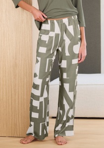 French Connection Pyjamahose, Gewebte Hemdenqualität aus Viskose