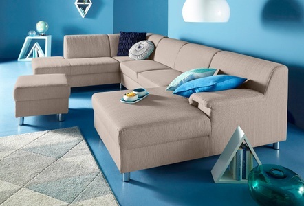 INOSIGN, INOSIGN Wohnlandschaft, wahlweise mit Bettfunktion, 
