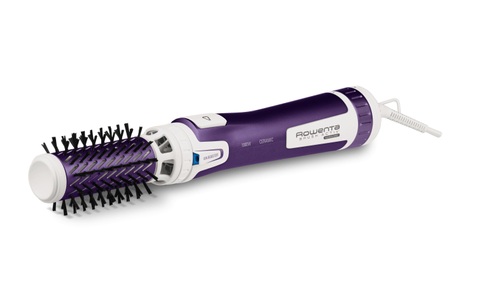Rowenta, Rowenta Cf9530F0 - Warmluftbürste (Weiß/Violett), Brush Activ Volume & Shine CF 9530, Warmluftbürste