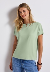STREET ONE Shirttop, mit Cut-Out Detail