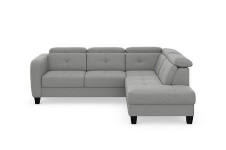 sit&more Ecksofa »Bellucci«, inklusive Kopfteilverstellung und Federkern, wahlweise mit Bettfunktion und Bettkasten