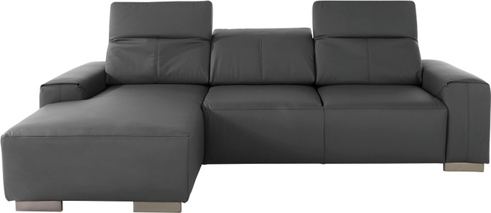Cotta, COTTA Sofa, mit Kopfteilverstellung, 