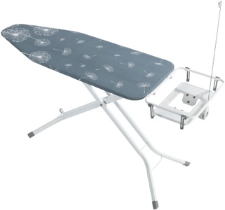 Wenko, WENKO Bügelbrett Professional, Bügelfläche 130 x 48 cm, WENKO Bügelbrett »Professional«, Bügelfläche 130 cmx48 cm, mit Kabelführung und Steckdose