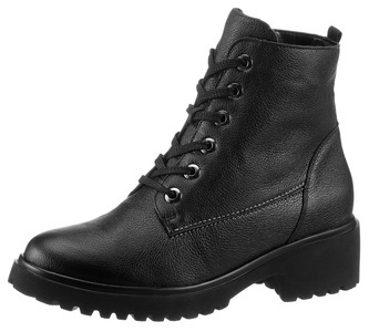 Waldläufer, Waldläufer Schnürstiefelette »H-LUISE«, mit herausnehmbarer Innensohle, H-Weite, 