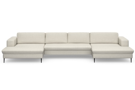 DOMO collection Wohnlandschaft »Modica«, XXL, in moderner Optik mit, 2 grosszügigen Recamieren, frei im Raum stellbar