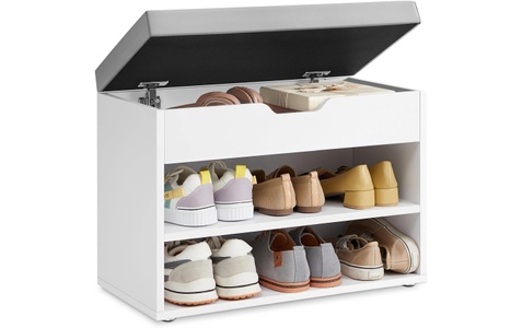 VASAGLE Schuhschrank »mit Polster 60 x 44 cm«