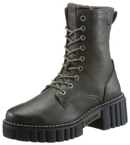 MUSTANG SHOES, Mustang Shoes Schnürboots, mit Profilsohle, Mustang Shoes Schnürboots, mit Profilsohle