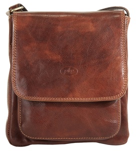 PIKÉ, Piké Umhängetasche, Piké Umhängetasche, echt Leder, Made in Italy