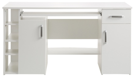 undefined, Schreibtisch »Tim«, mit 5 Fächern und Tastaturauszug, Made in Germany, VOGL Möbelfabrik Schreibtisch »Tim«, mit 5 Fächern & Tastaturauszug, Breite 138 cm, Made in Germany