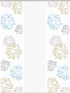 Vision S, Vision S Schiebegardine »SOVITA«, (1 St.), DIGITALDRUCK, Vision S Schiebegardine »SOVITA«, (1 St.), DIGITALDRUCK