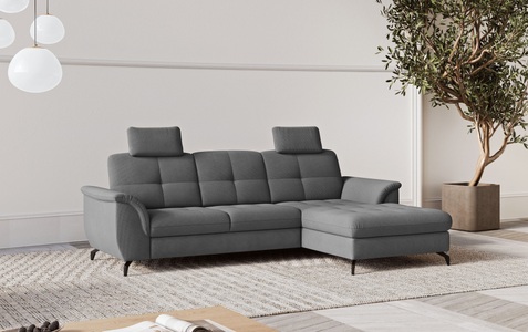 sit&more Ecksofa »Zora L-Form«, wahlweise mit Bettfunktion und Bettkasten